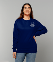 Embroidered Navy Sweatshirt
