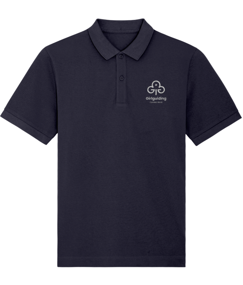 Polo shirt embroidered with new logo