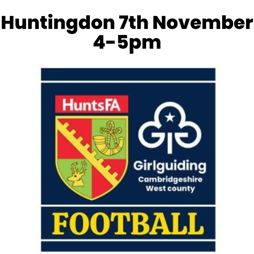 7th November -Huntingdon football club. 4-5pm