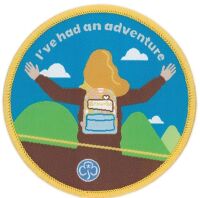 Brownies I've had an adventure woven badge