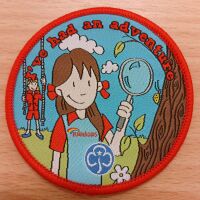 Rainbows I've had an adventure woven badge
