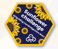 Sunflower Badge