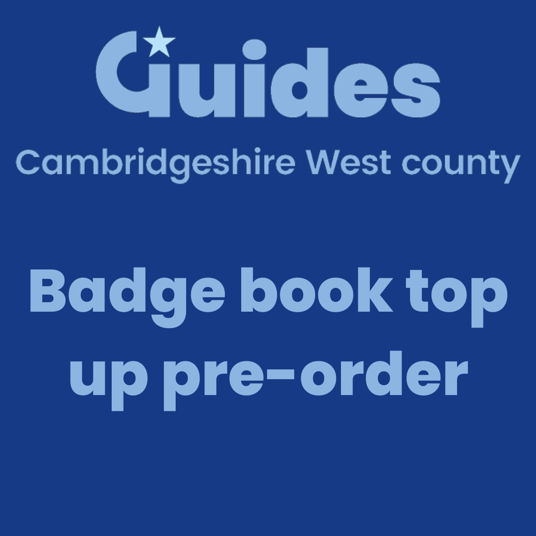 Guides badge book topper pre-order