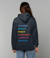 Girlguiding themed hoodie