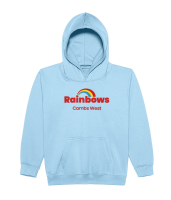 Rainbows hoodie casual wear. Youth sizing