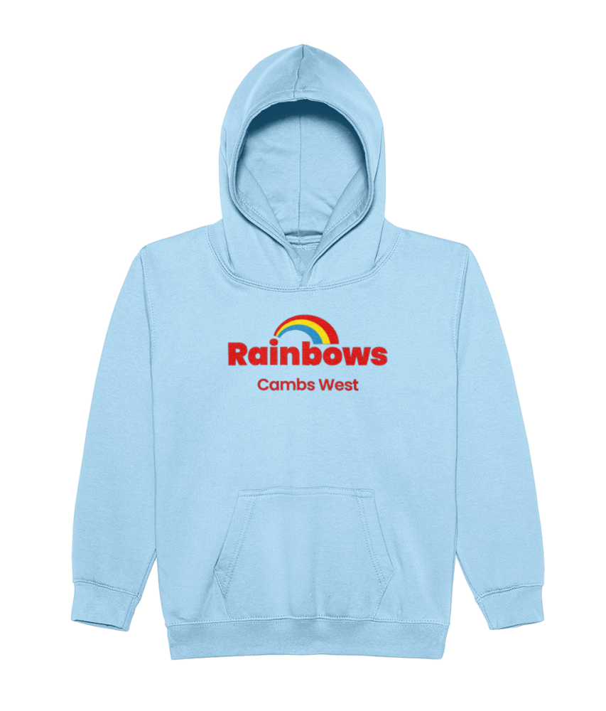 Rainbows hoodie casual wear. Youth sizing