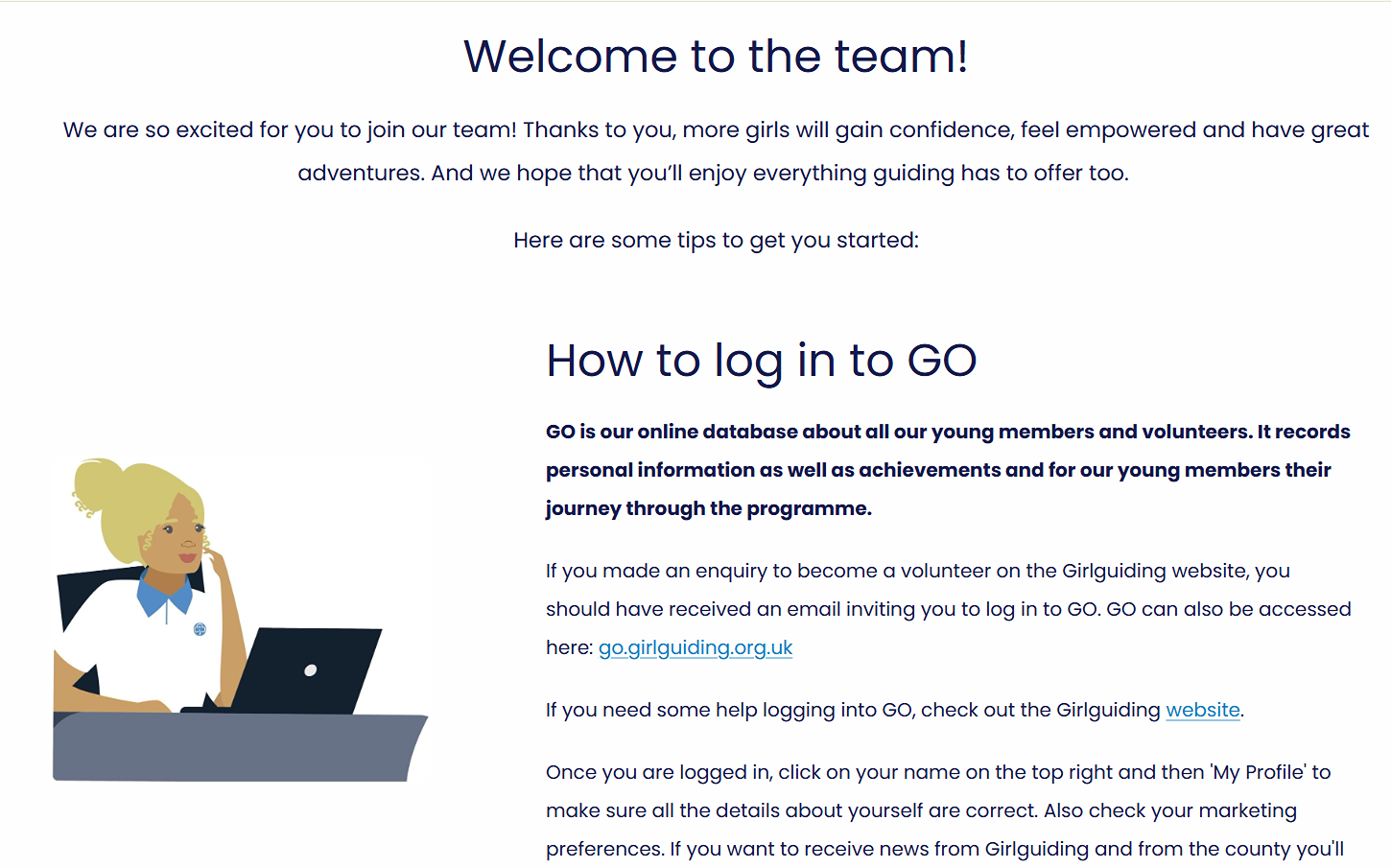 New starter document header