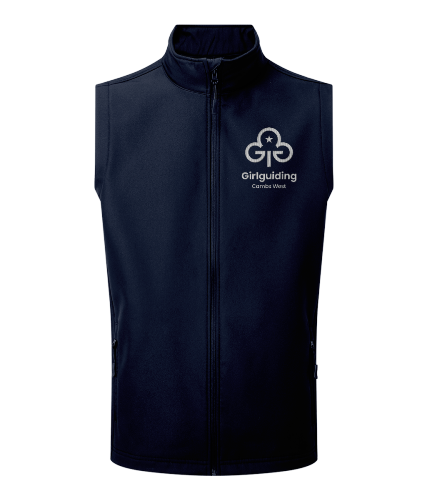 Softshell Gilet - Cambs West logo