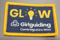 GLOW woven badge