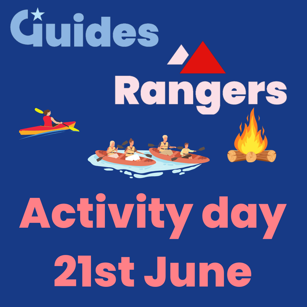 Guide ticket for activity day - 21st June