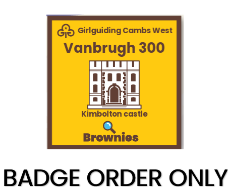 Kimbolton Castle Badge ONLY