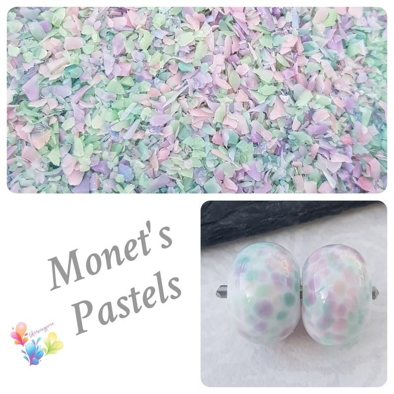 Monet's Pastels  Fine Grind Frit Blend