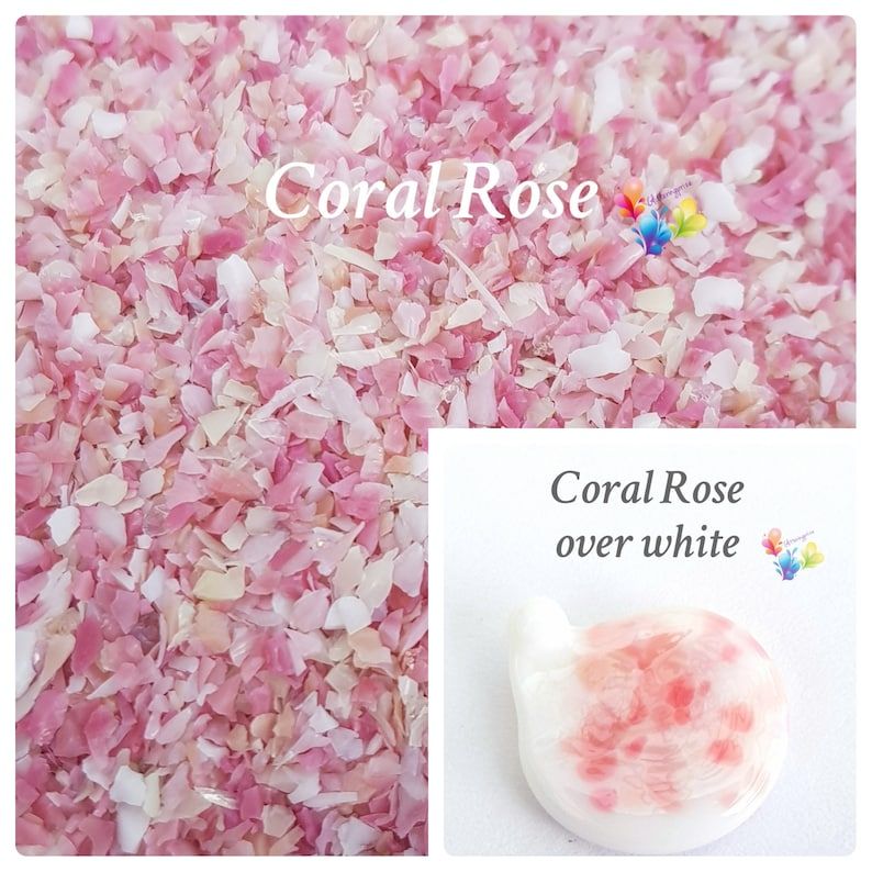Coral Rose Fine Grind Frit Blend