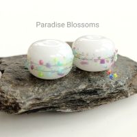 Paradise Blossom Lampwork Beads