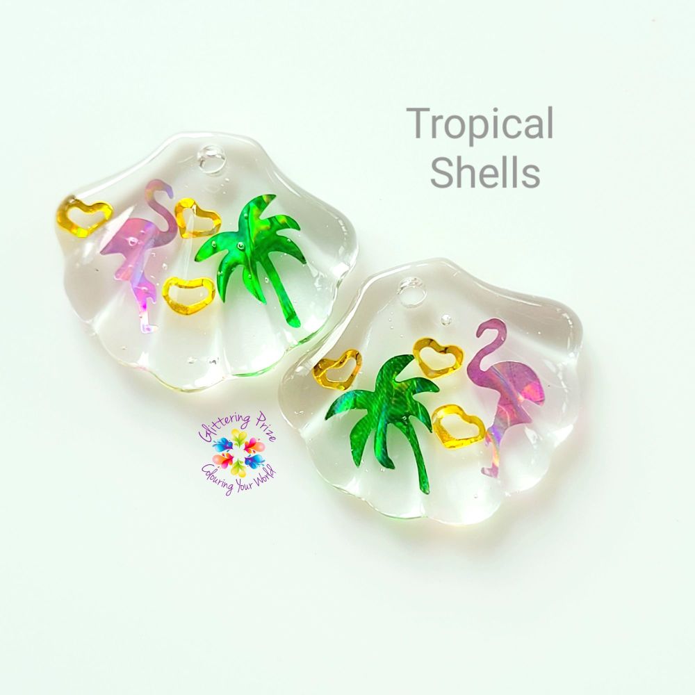 Holographic Tropical Shell Resin Pair