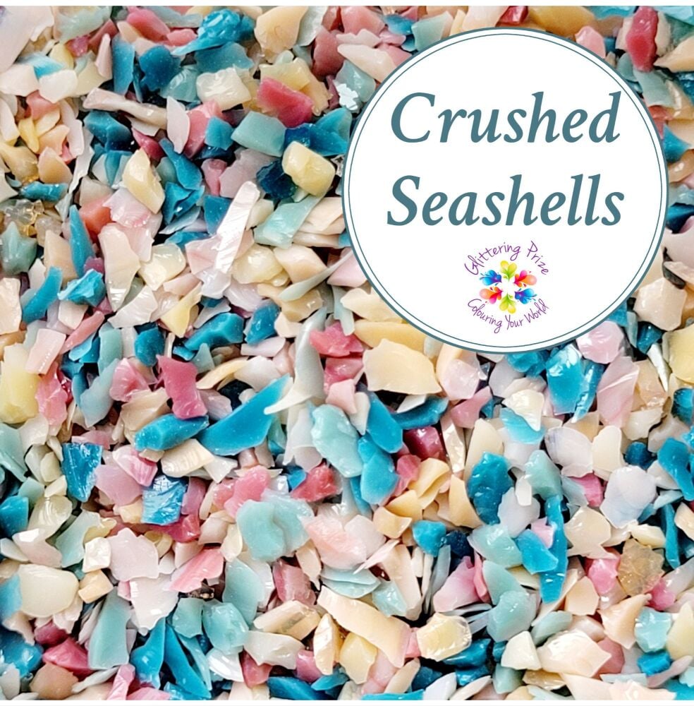 Crushed Seashells K1 Regular Grind Frit Blend