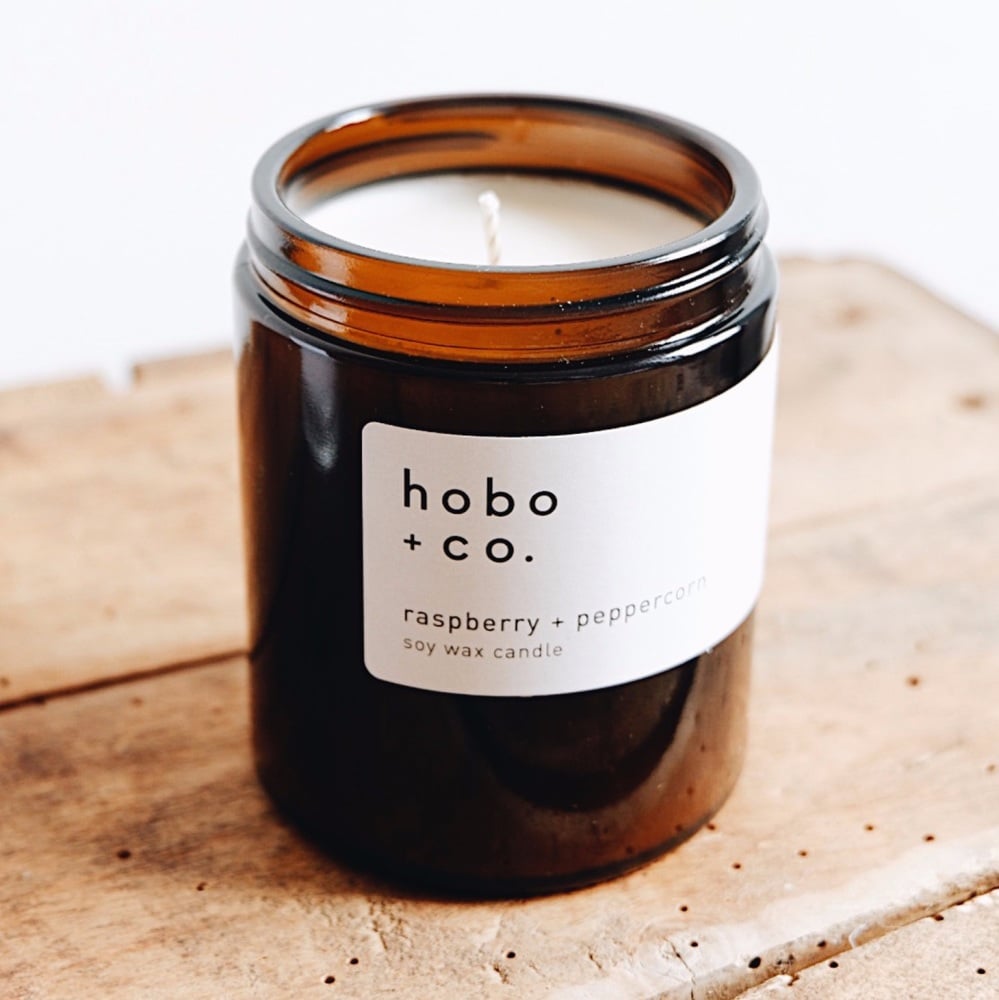 Raspberry & Peppercorn Candle