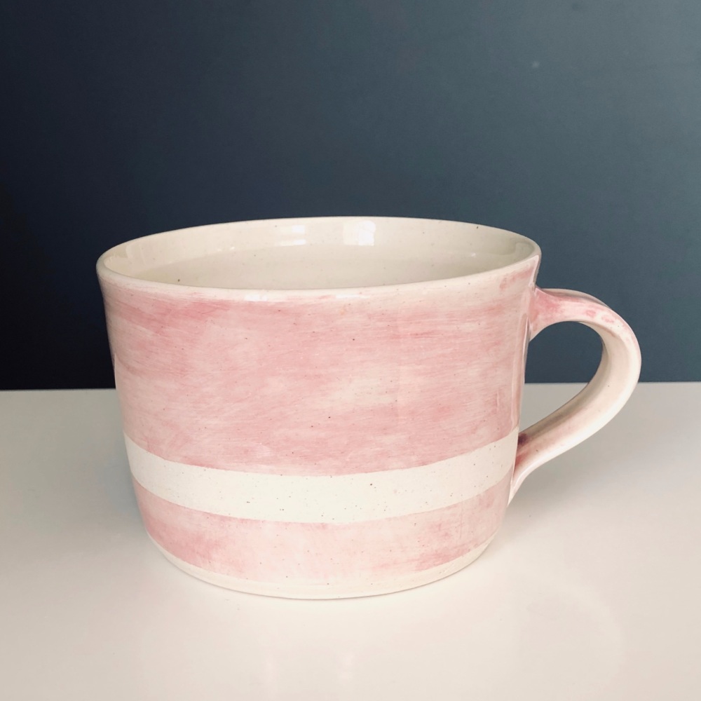 WW Mug Squat Wax Line Pink