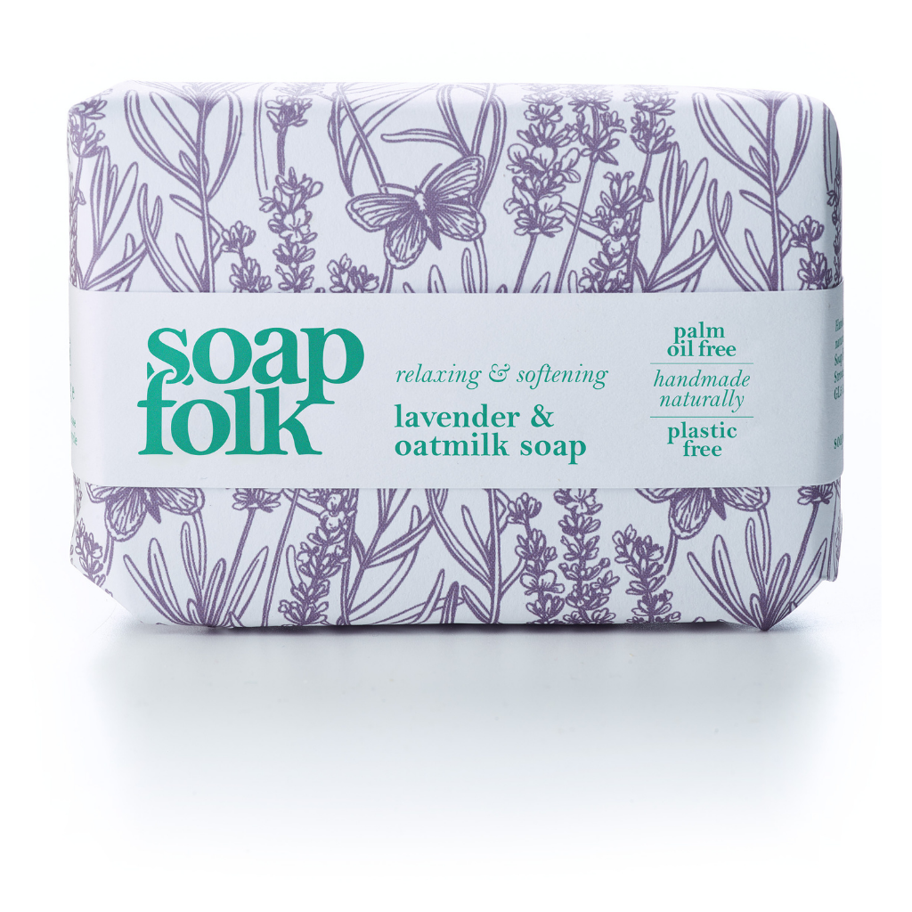 Soap Folk Lavender & Oatmilk Soap