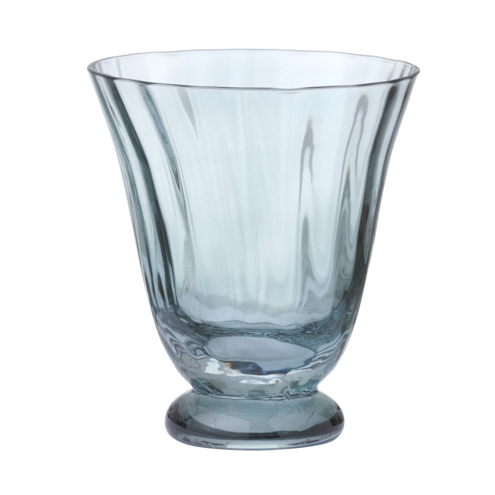Trellis Water Glass Topaz