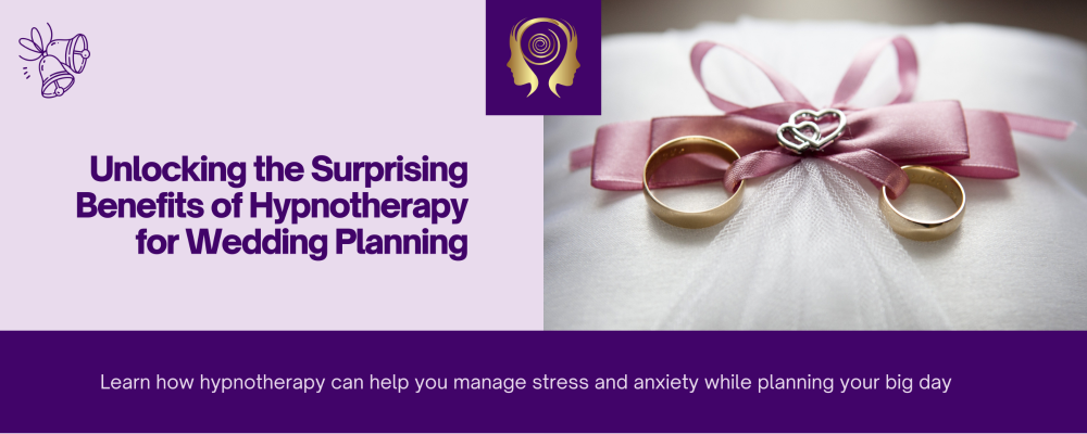 Learn how hypnotherapy can help you manage stress and anxiety while plannin