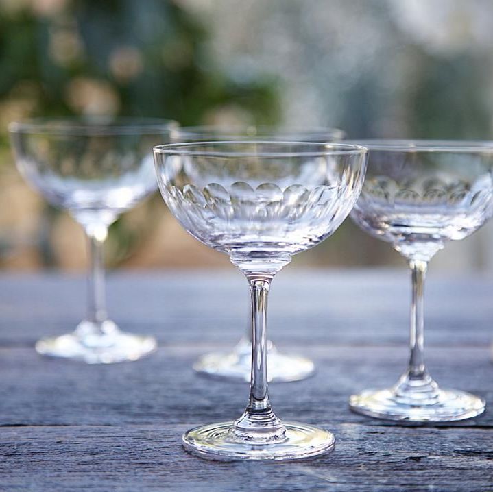 GLASSES - CHAMPAGNE SAUCERS