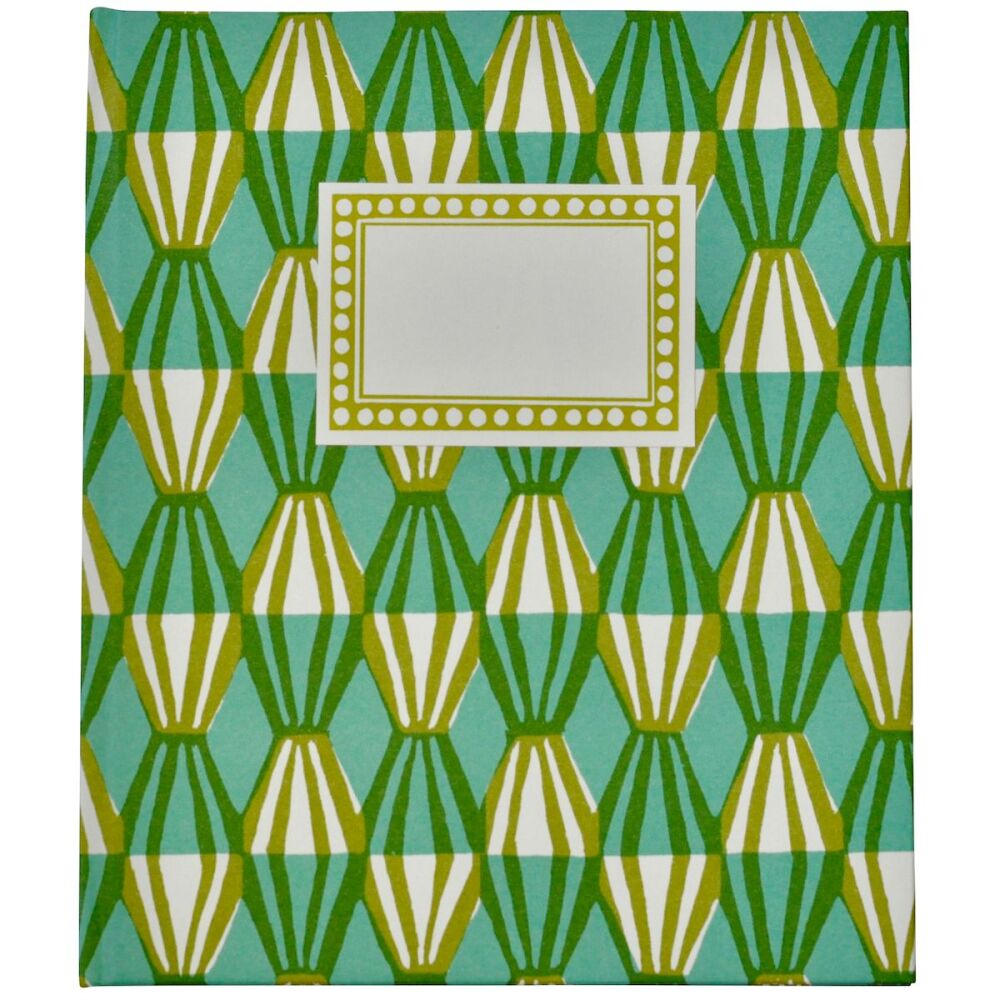 HARDBACK NOTEBOOK - THREADWORK GREEN