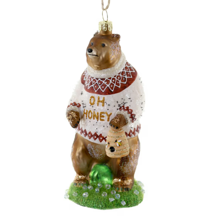 CHRISTMAS DECORATION - HONEY BEAR