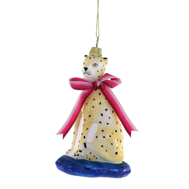 CHRISTMAS DECORATION - FANCY LEOPARD