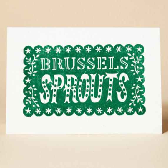 CARD - BRUSSELS SPROUTS