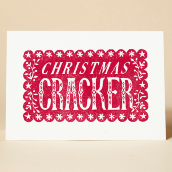 CARD - CHRISTMAS CRACKER