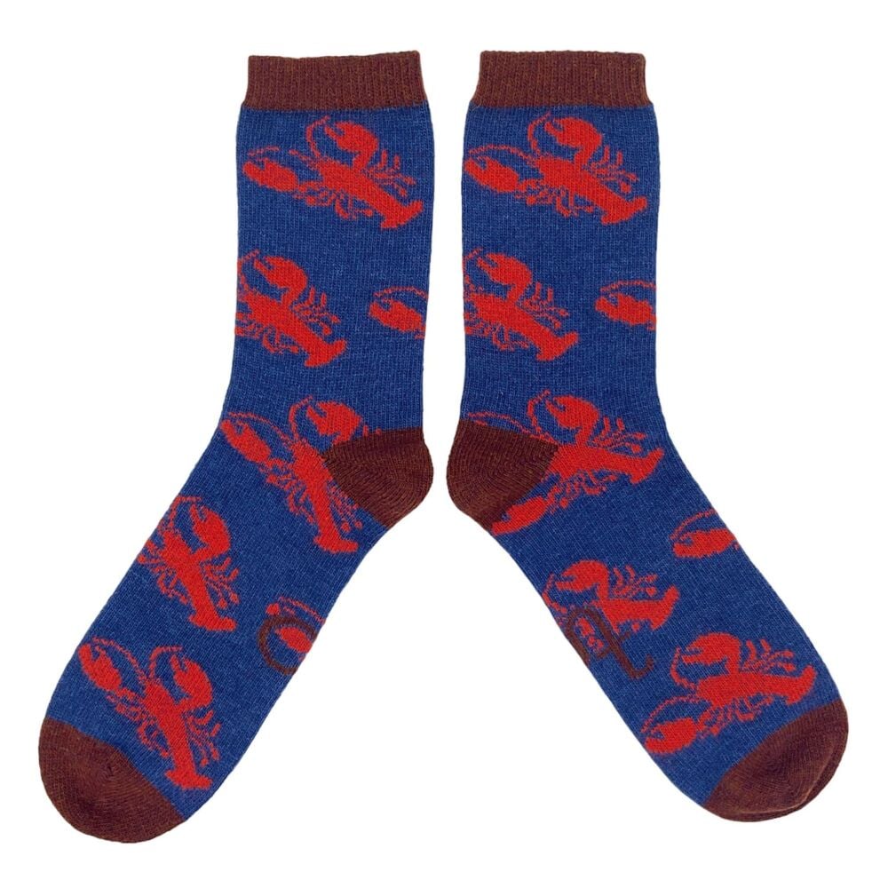 LAMBSWOOL SOCKS (Size 8-11) LOBSTERS