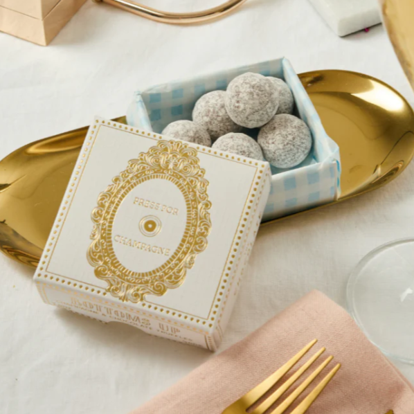 CHOCOLATE  CHAMPAGNE TRUFFLES