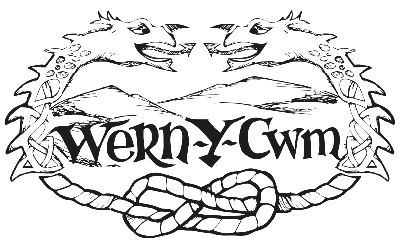 Wern-Y-Cwm logo Holidays, weddings, fitness and business retreats in Wales