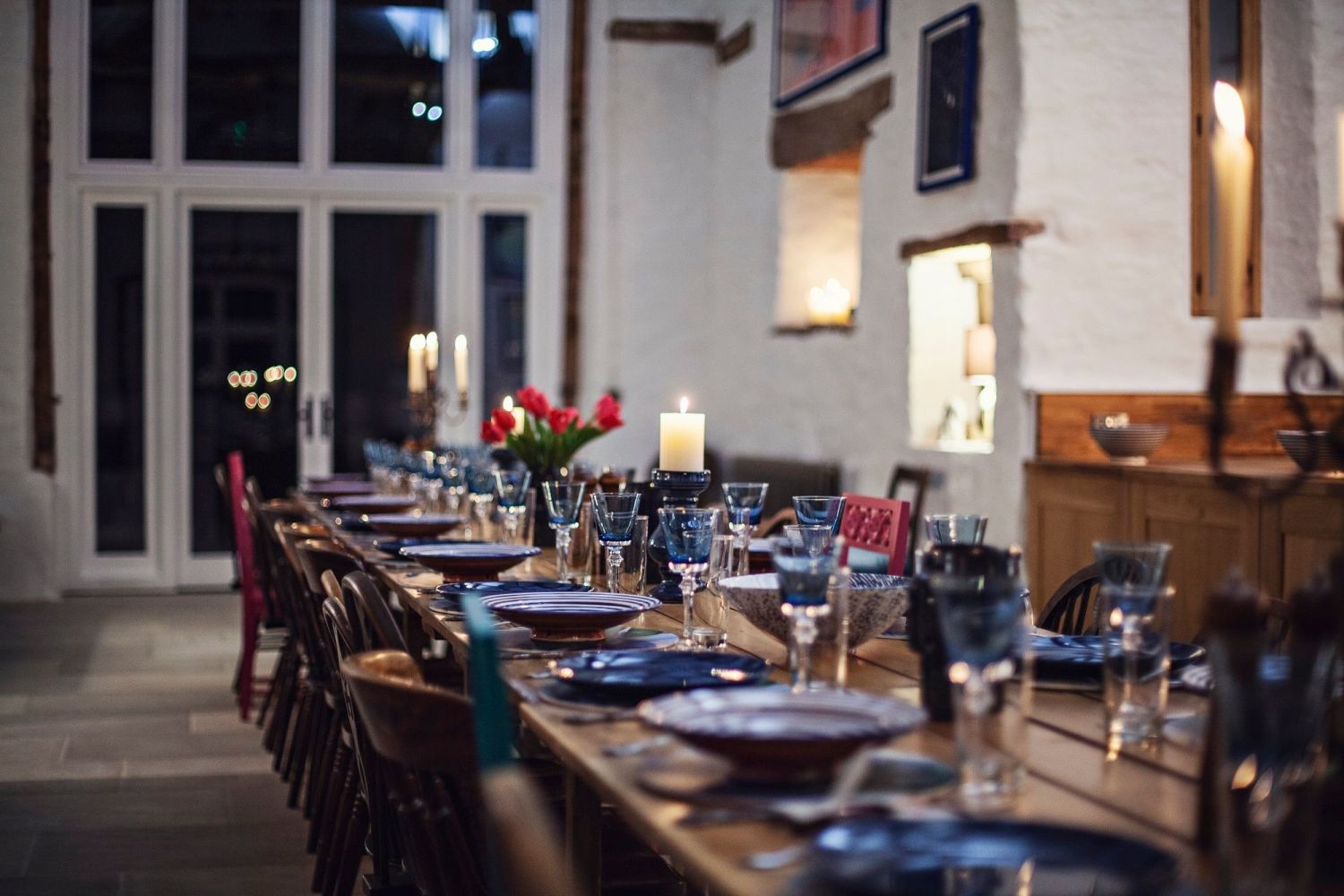 Rent party house, cottage and glamping site with event barn WernY_Cwm