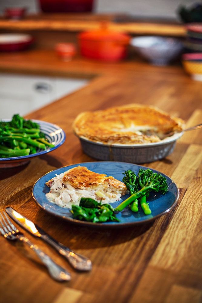 Chicken, Pancetta and Leek Pie