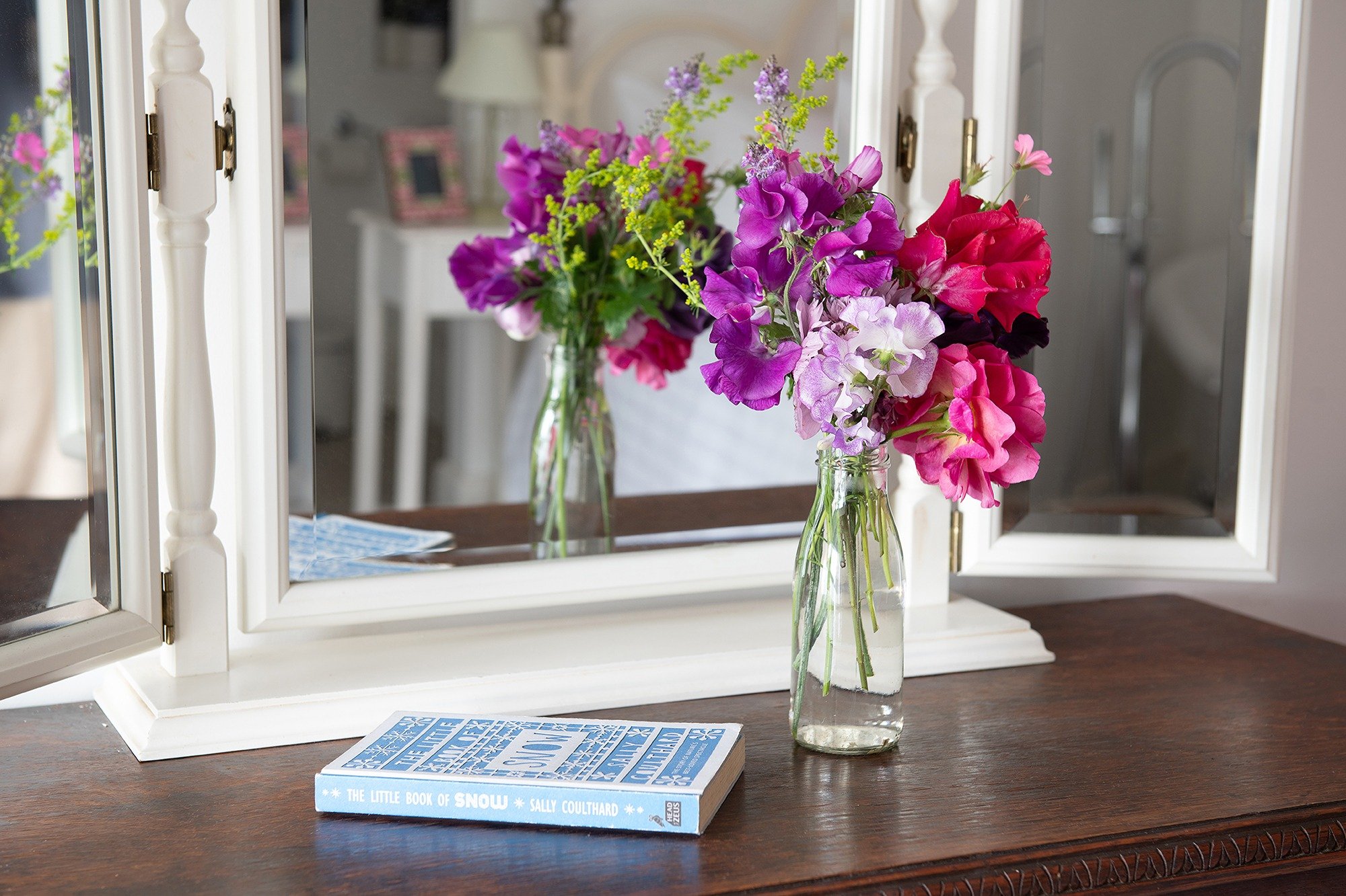 cottage homegrown flowers