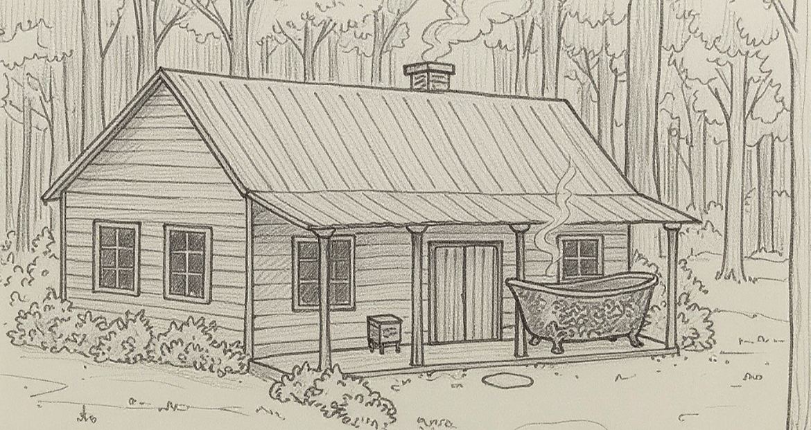 Sketch owl house