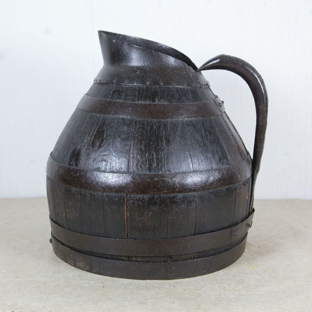 9th Century Coopered Oak Cider Jug