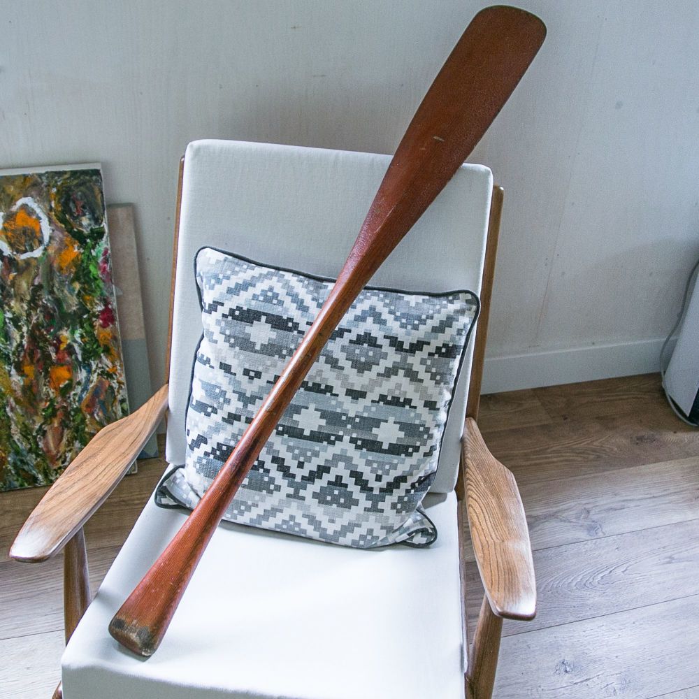 Vintage Wooden Canoe Paddle