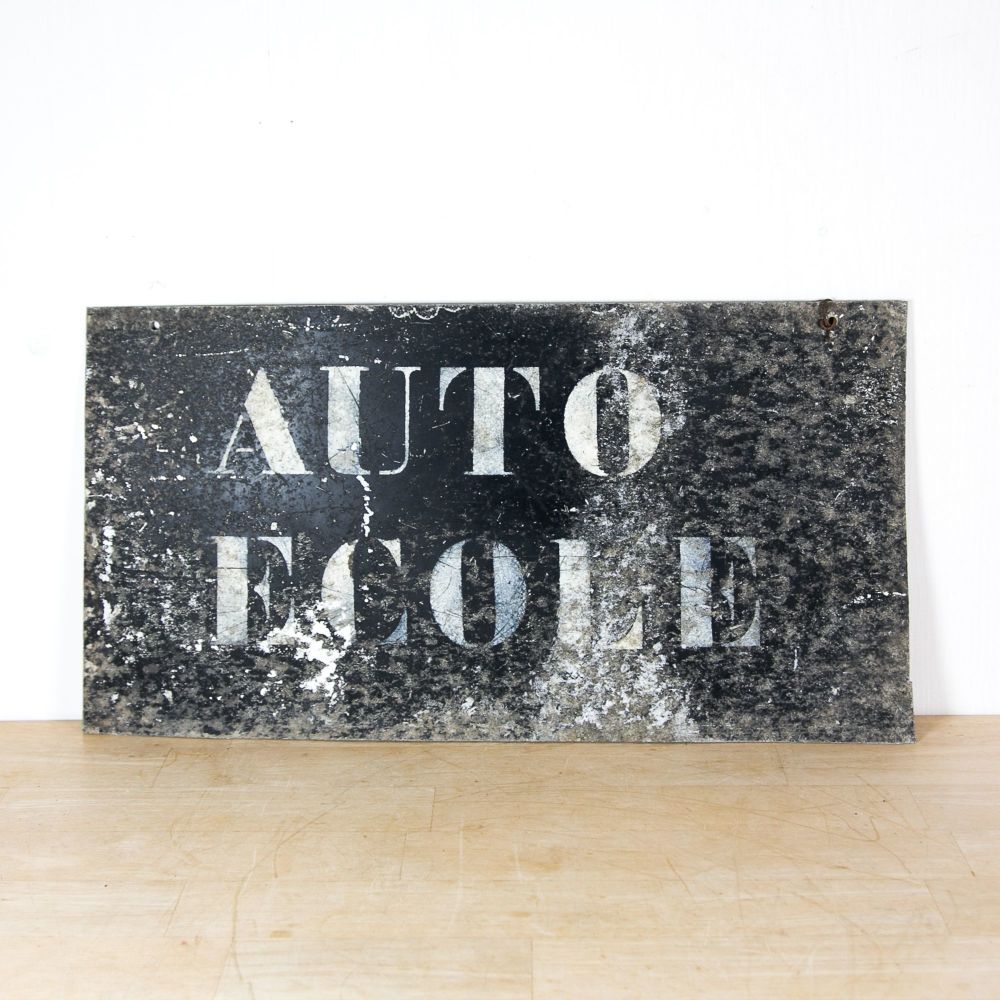 French Driving SchoolSign