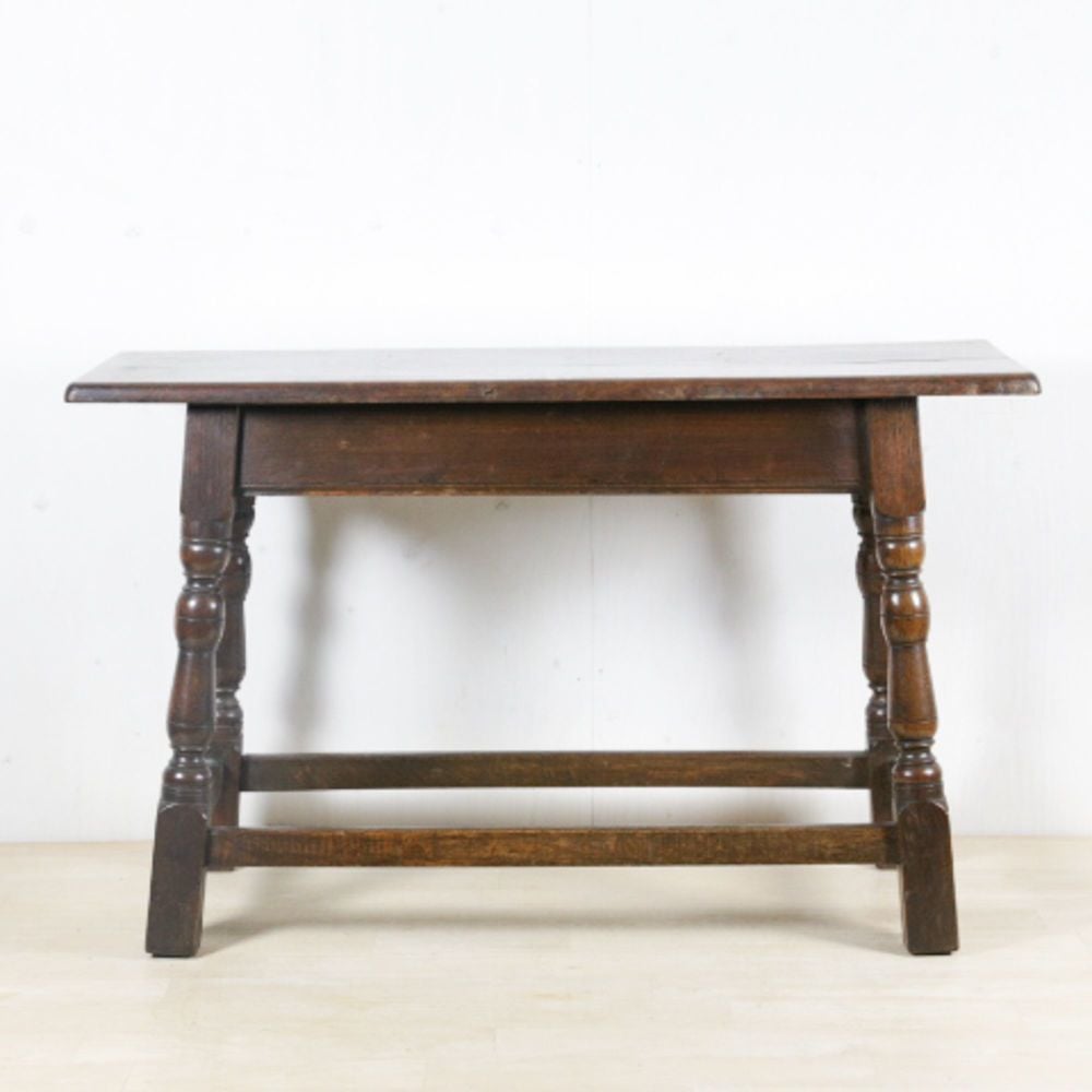 19th Century Long Oak Stool £425.00