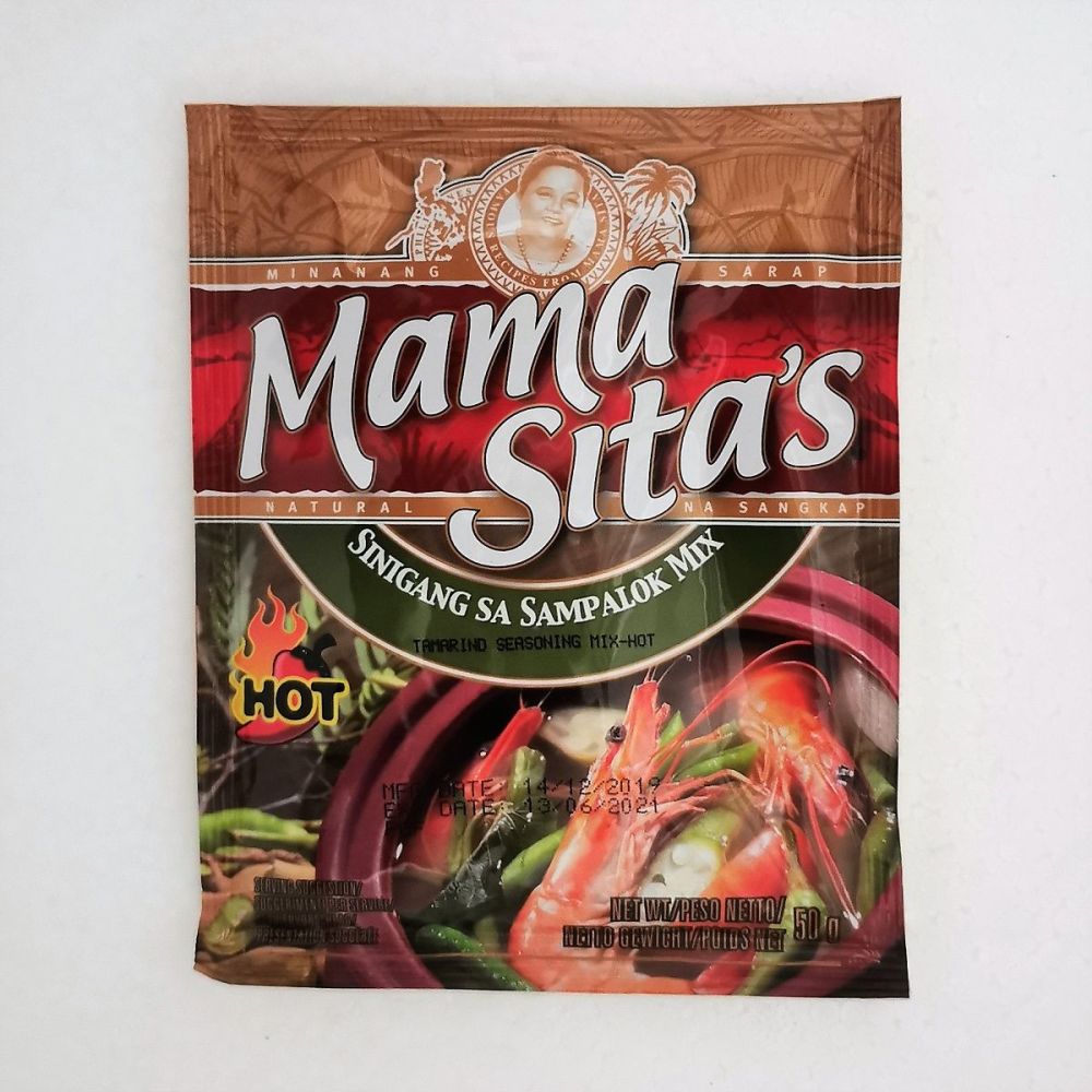 Mama Sita's Sinigang Sa Sampalok HOT (Tamarind Seasoning) Mix 50g