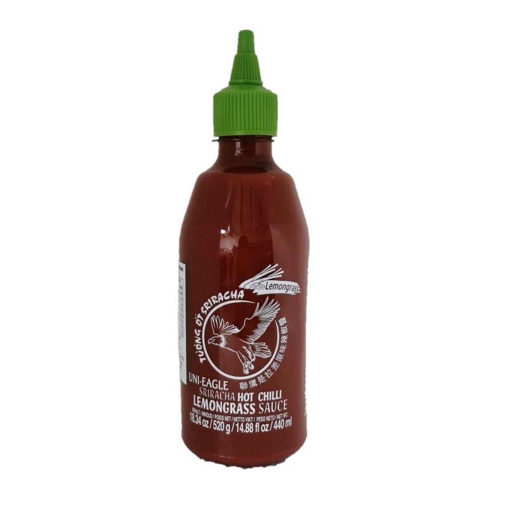 Uni-Eagle Sriracha Hot Chilli Lemongrass Sauce 520g