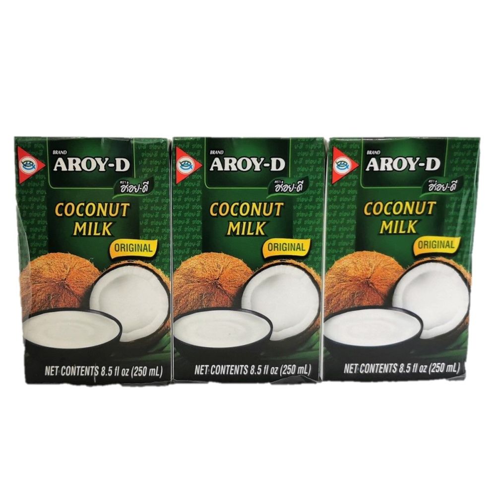 Aroy-D Coconut Milk 6x250ml