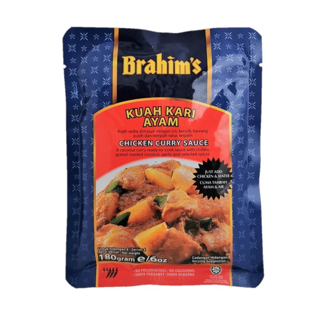 Brahim's Chicken Curry Sauce 180g 