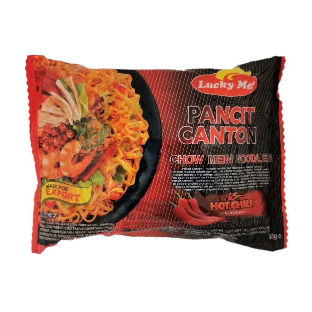 Lucky Me Pancit Canton Hot Chilli Flavour 60g