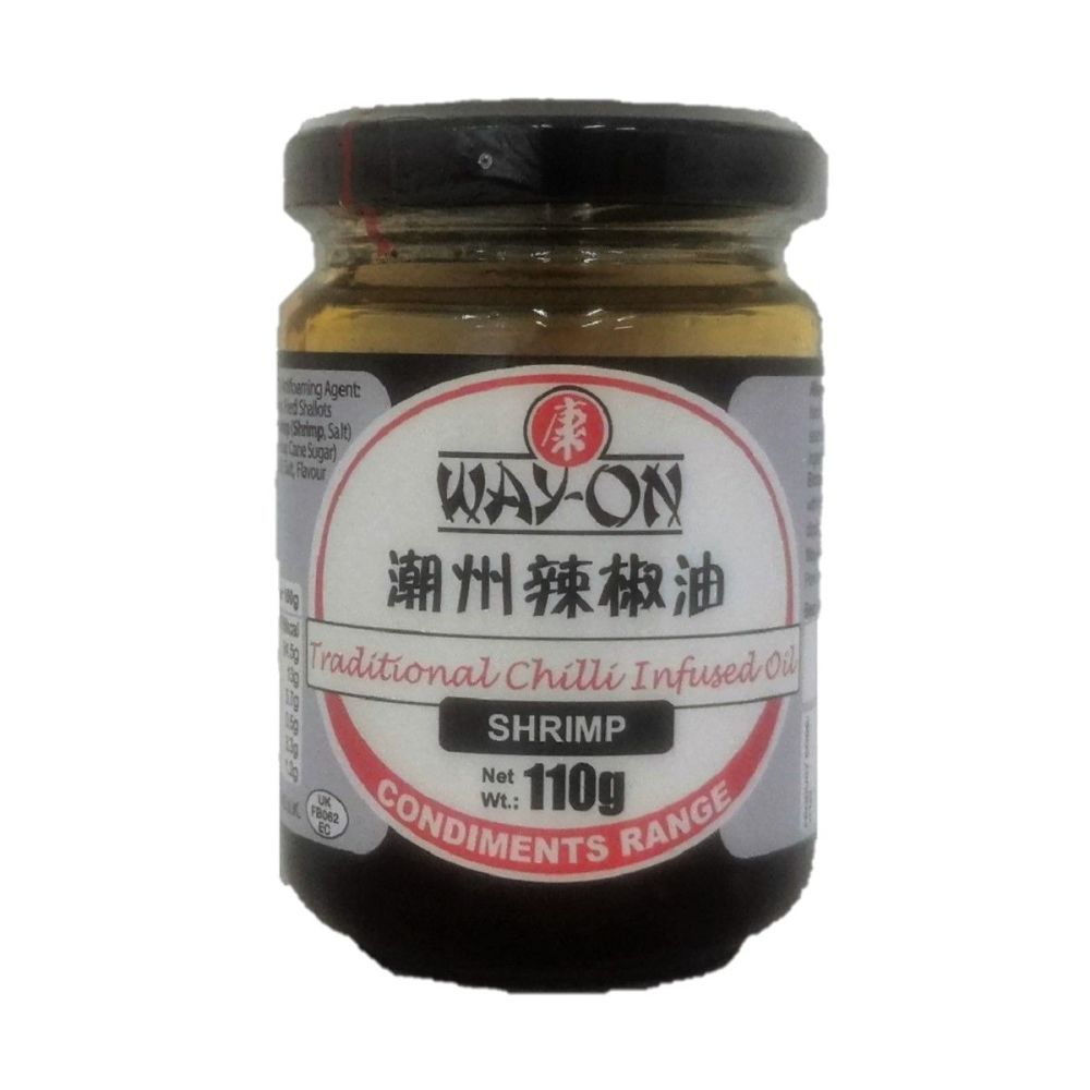 Way-On Traditional Chilli Infused Oil Shrimp 110g
