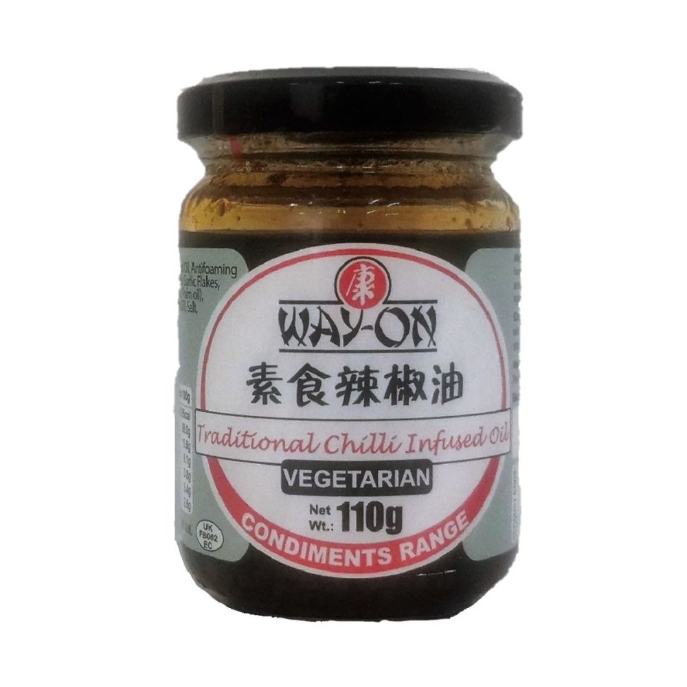 Way-On Traditional Chilli Infused Oil Vegetarian 110g