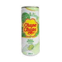 Chupa Chups Sparkling Melon & Cream Flavour 250ml